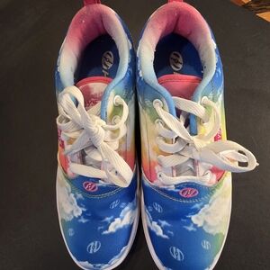 Heelys Kids Rainbow Cloud Sneakers - Blue/Pink/Yellow